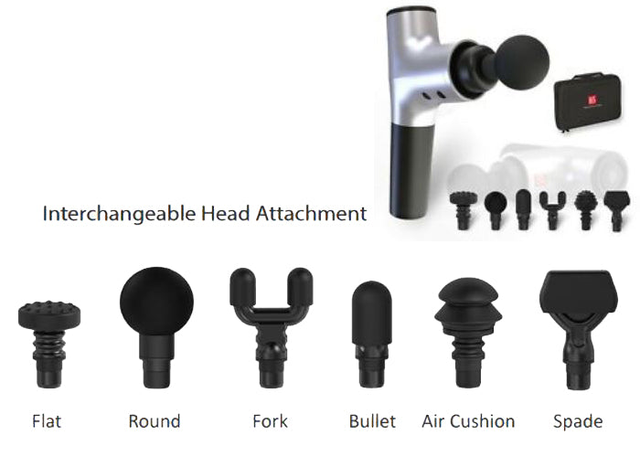 Nova Vibration Massage Gun / 6 Attachments Aurora Tables Nova Vibration Massage Gun / 6 Attachments Aurora Tables